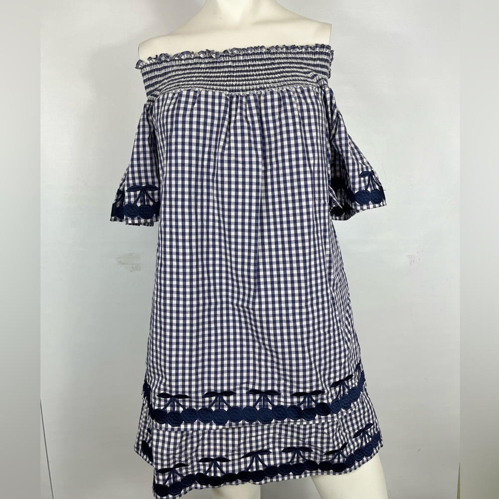 Bliss & Mischief Pattern Off the Shoulder Dress